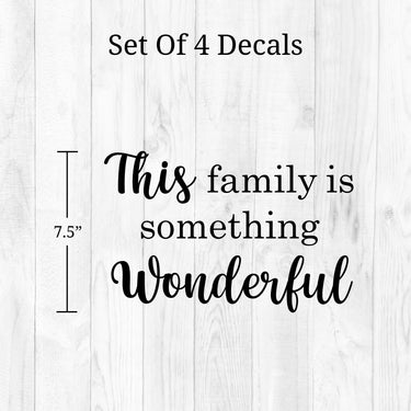 Family Quotes Value Wall Decals